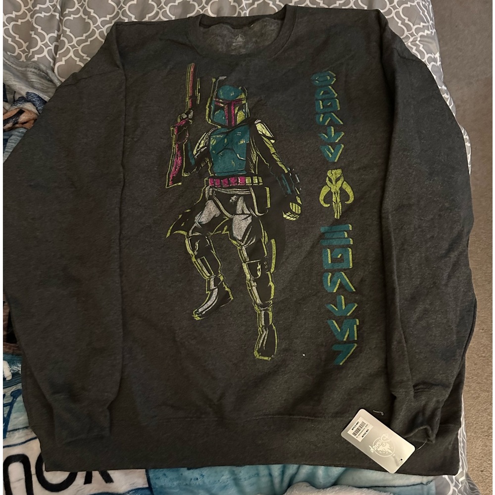 Bobba fett from Star Wars lightweight sweatshirt